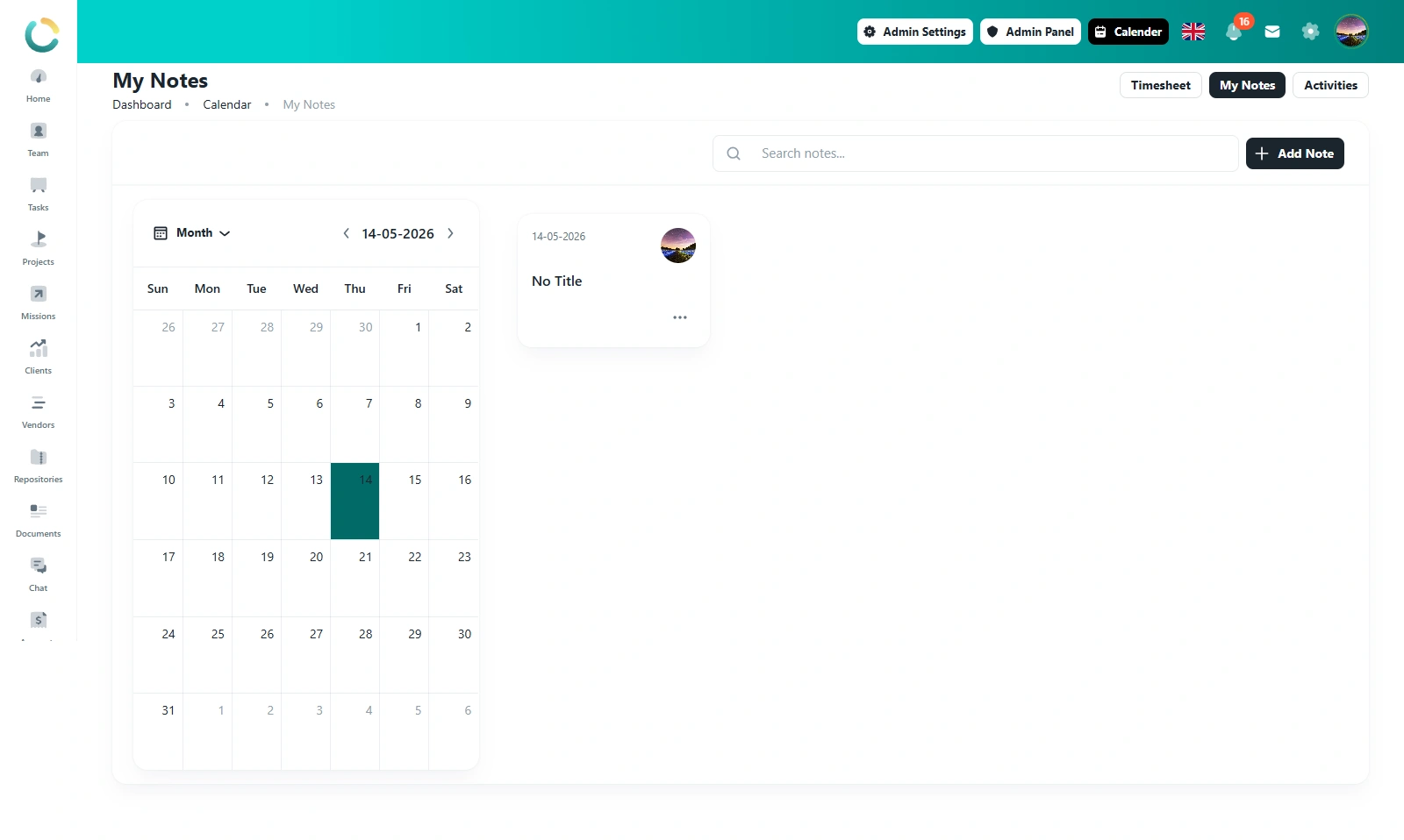 TAIRRAGO My Notes Web View